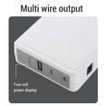 thumbnail image 4 of Fuente De Alimentación De Batería, Seguridad De Cortocircuito De Fuente De Alimentación UPS De 10400 MAh Para Enrutadores Módems, 4 of 7