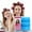 E, variant on Hair Rollers Set for Salon Quality Styling DIY Home Use No Heat Curling Snap Grip Rollers