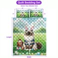 thumbnail image 5 of Happy Easter Hello Spring Ragdoll Playing Football Quilt Bedding Set Cat Lover Kitten Owner Gifts Idea 1 Blanket Bed Cover 2 Pillowcases - 13003, 5 of 5