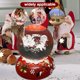 thumbnail image 3 of Lámpara Cristal Papá Noel 89411 (D), 3 of 9
