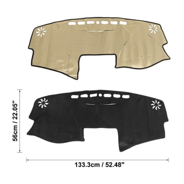 Dashboard Cover Anti-Slip/Anti Dust Dash Cover Mat Carpet For Toyota Camry 2007 2011 Flannel Beige 691a9480cc724867e554327d