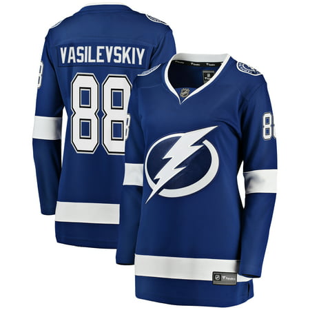 Andrei Vasilevskiy Tampa Bay Lightning Fanatics Branded Women's Breakaway Player Jersey - (Tampa Bay Lightning Best Players)