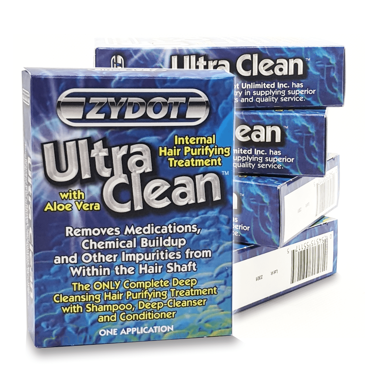 Zydot Ultra Clean Detox Shampoo & Conditioner Kit, 3 Treatments