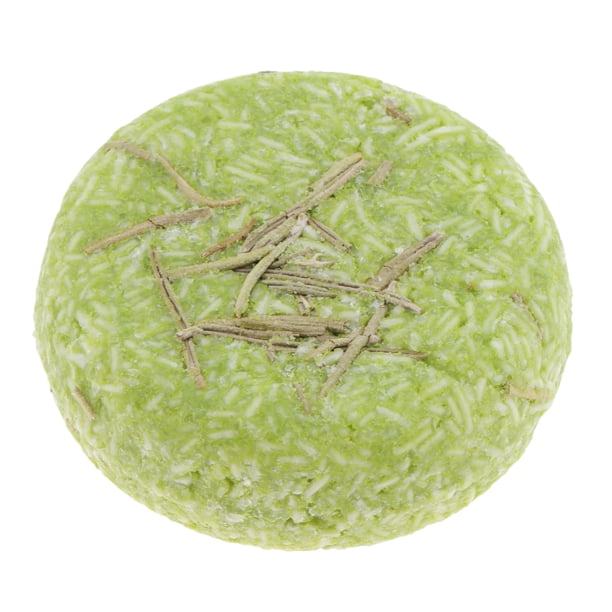 Champú con vegetal de 55g, jabón en barra, nutritivo para el cabello, hierbas naturales hechas a mano Té verde Yuyangstore Champú para el cabello hecho a mano
