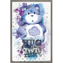 Care Bears - 100 Percent Grumpy Bear Wall Poster, 22.375" x 34" Framed