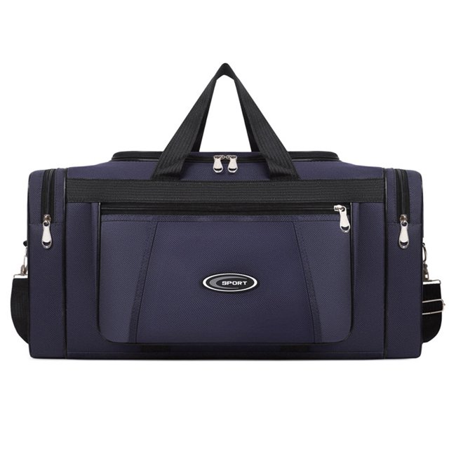 Ygjytge Oxford Big Travel Bag Unisex para Fin Semana Con (M Azul)