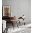 thumbnail image 2 of Mesa Whiteline Modern Living Meli con lado pequeño, marrón, 2 of 3