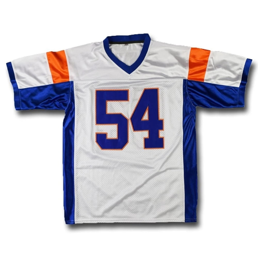 54 THAD CASTLE Blue Mountain State Movie Mens Football Jersey Stiched Blue  XL : Sports & Outdoors - .com