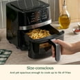 thumbnail image 3 of Cuisinart Air Fryer Oven, 2.6-Qt Basket Stainless Steel Air Fryer, Kitchen Dishwasher-Safe Parts with 3 Presets to Roast, Bake, & Air Fry, Quick & Easy Electric Fryer Meals, 3 of 6