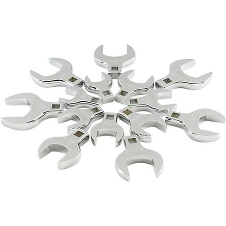 

Sunex Tools SUU-9721A 0.5 in. Drive Jumbo SAE Crowfoot Wrench Set - 14 Piece