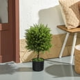 thumbnail image 2 of HOMCOM Decorative Artificial Plants, Fake Plants for Home, Green, 2 of 10