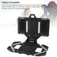 thumbnail image 3 of Phone Chest Mount ABS Material Foldable Design Works with Chest Rig Pouch, Backpack for Screen Size 4.7in-6.7in Holder, 3 of 7