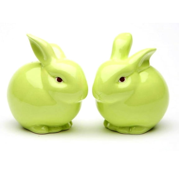Green Bunny  Salt & Pepper Shaker
