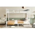 thumbnail image 3 of Metal Queen Queen Bunk Bed for Teens & Adults|Space-Saving & Noise Reduced|No Box Spring Needed, 3 of 11