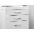 thumbnail image 4 of File Cabinet Rolling Mobile Printer Stand Office Work Laminate White, 4 of 5