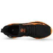 ORISTACO Steel Toe Work Safety Sneakers 0296 Orange 50