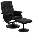 thumbnail image 1 of Pemberly Row Fauteuil Inclinable et Pouf en Noir, 1 of 5