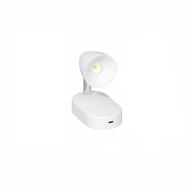 BAOPAI Rechargeable Wireless LED Spot Lights with Remote Control and Motion Sensor for Background Wall Bedroom No Wiring Needed Self Adhesive Installation