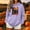 Purple, variant on Molidfa Womens Retro Cat Hoodie Halloween Black Cat Graphic Oversized Sweatshirt