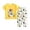 71Yellow343, variant on XAOFW Toddler Boy Outfits Short Sleeve Cartoon Dinosaur Graphic Tees Pants Kids Summer Fall Cute Clothes Sets 5-6 Years