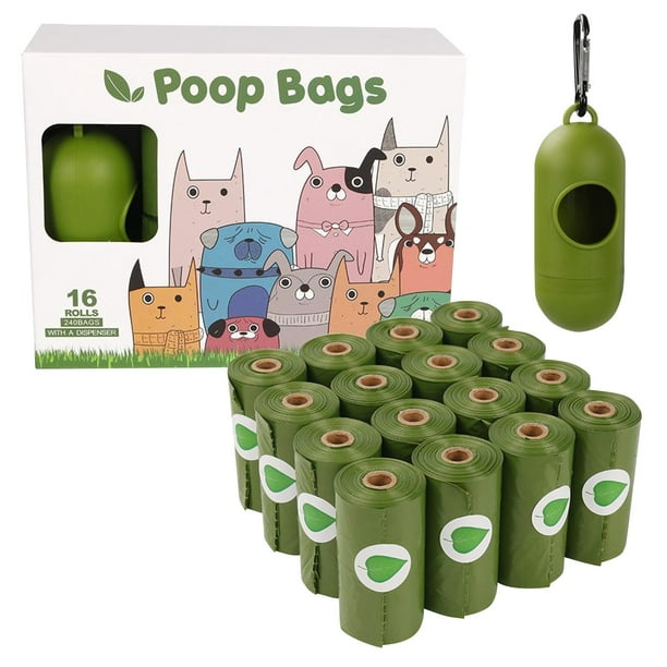 Green poop bags hot sale