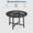 Black 800, variant on Round Dining Table for 4, 47 Inches Dining Room Table, Wooden Kitchen Table with 4 Legs, Small Dining Table for Small Space,Circle Dinner Table, Circle Kitchen Table for Dining Room
