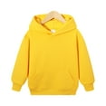 thumbnail image 2 of Grblisyd Cute Hoodies for Teen Girls Dressy Casual Long Sleeve Oversized Cute Sweatshirt Tops Fashion Winter Sweaters Tween Girls Trendy Clothes Yellow 110, 2 of 4