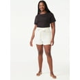 thumbnail image 5 of Free Assembly Women's Paperbag Belted Shorts, 5 of 7