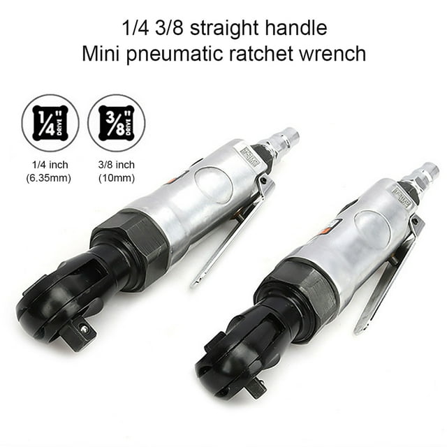 Clé à Cliquet Pneumatique 20N Inverseur Pneumatique Réglable Outils de Réparation de Véhicule Entretien pour Tête Carrée 1/4