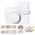 thumbnail image 1 of Kit de accesorios para cámara jixopn 7 en 1, álbum y bolsa para Instax Mini 12 (blanco), 1 of 8