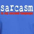 thumbnail image 3 of CafePress - Sarcasm Second Language Dark T Shirt - Men's Classic Graphic Cotton T-Shirt, 3 of 4