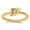 Yellow, variant on 925 Sterling Silver Yellow-plated Angel Wing Ring for Women Size- 5