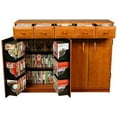 thumbnail image 2 of Venture Horizon Media Cabinet With Drawers- Cherry, 2 of 2