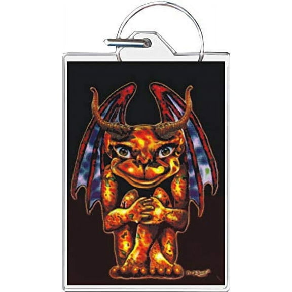 Gargoyle Keychain