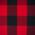 thumbnail image 4 of CC Home Furnishings Buffalo Plaid Square Christmas Tablecloth - 52" - Red and Black, 4 of 7