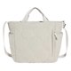 thumbnail image 1 of Bolso Bandolera para Mujer Bolso Mano Acolchado Gran Capacidad Bolso (Beige), 1 of 9