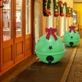 thumbnail image 6 of Large Christmas Inflatable Decorations Set with Balls Bows and Bells for Outdoor Indoor Holiday Decor, Easy to Inflate Deflate Weather-Resistant PVC Material for Tree Yard Patio Party Decoration, 6 of 6