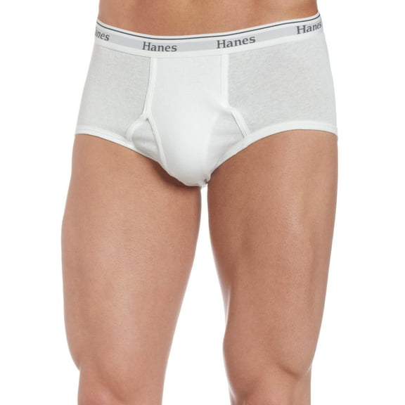 Hanes Men's Underwear-Briefs 7/Pkg Comfort Waistband No Ride Large