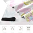 thumbnail image 2 of Coolnut 30"x60" Beach Towel with Travel Bag, Pink Pineapple Oversized Sand Free Camping Towel Quick Dry Pool Bath Sport Towels, 2 of 6