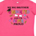 thumbnail image 4 of Inktastic My Big Brother Graduated and I'm Super Proud Boys or Girls Toddler T-Shirt, 4 of 5