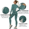 thumbnail image 5 of VASLANDA Women's High Waist Workout Seamless Smile Yoga Leggings Scrunch Butt Tummy Control Compression Yoga Pants Active Tights, 5 of 6