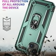 thumbnail image 4 of Decase Phone Shell for Apple iPhone 15 Plus Heavy Duty Armor Dual Layer Protective Shockproof Cover With 360 Rotatable Metal Ring Kickstand Magnetic Car Mount for iPhone 15 Plus,Darkgreen, 4 of 6