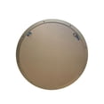 thumbnail image 2 of Bellaterra Home 8831-24GD Round Metal Frame Mirror, Brushed Gold, 2 of 2