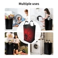 thumbnail image 6 of Bingfone Spider On The Web Laundry Hamper,Large Canvas Fabric Lightweight Storage Basket Toy Organizer Dirty Clothes Collapsible, 6 of 6