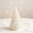thumbnail image 3 of Dreamy Candy Style Christmas Tree Pearl Beaded Art DIY Craft Kit, 3D Sparkling Gentle Color Pearls Diamond Beads Craft Kit for Holiday Table Mantel Window Home Decoration Festive Friendship Gift, 3 of 4