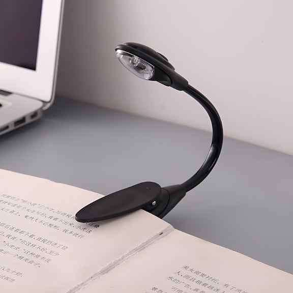 HIBIBUD Clip Booklight Fine Book Light Reading Portable LED Convenient Lamp Mini Travel LED Light