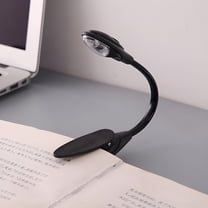 HIBIBUD Clip Booklight Fine Book Light Reading Portable LED Convenient Lamp Mini Travel LED Light