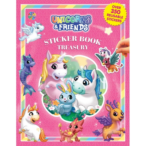 Sticker Book Treasury Unicorns Sticker Book Treasury, (Hardcover)