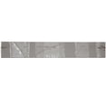 thumbnail image 5 of The Tile Life Metallica 3" x 24" Black Semi-Polished Porcelain Bullnose Tile, 5 of 8