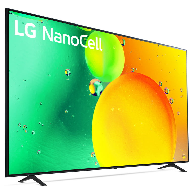 LG LG NanoCell 75'' NANO75 4K Smart TV con ThinQ AI (Inteligencia  Artificial), α5 AI Processor